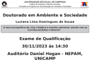 Qualificação de Luciana Lima Domingues de Souza no dia 30/11/2023