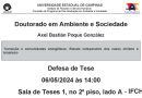 Defesa de Tese de Axel Bastián Poque González no dia 06/05/2024 às 14hrs