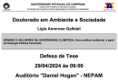 Defesa de Tese de Lígia Amoroso Galbiati no dia 29/04/2024 às 09hrs