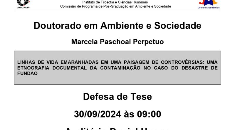 Defesa de Tese Marcela Paschoal Perpetuo