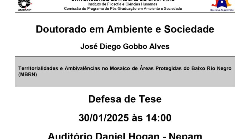 Defesa de Tese José Diego