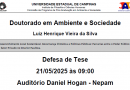 Defesa de Tese de Luiz Henrique Vieira da Silva