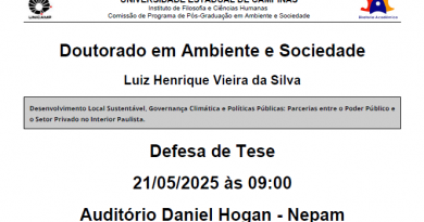 Defesa de Tese de Luiz Henrique Vieira da Silva