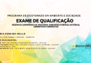 Exame de Qualificação de Januária Pereira Mello no dia 04/09/2025 às 9h